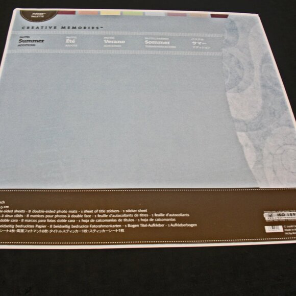 One Pkg Creative Memories Pastel Summer Additions - Picture 3 of 4